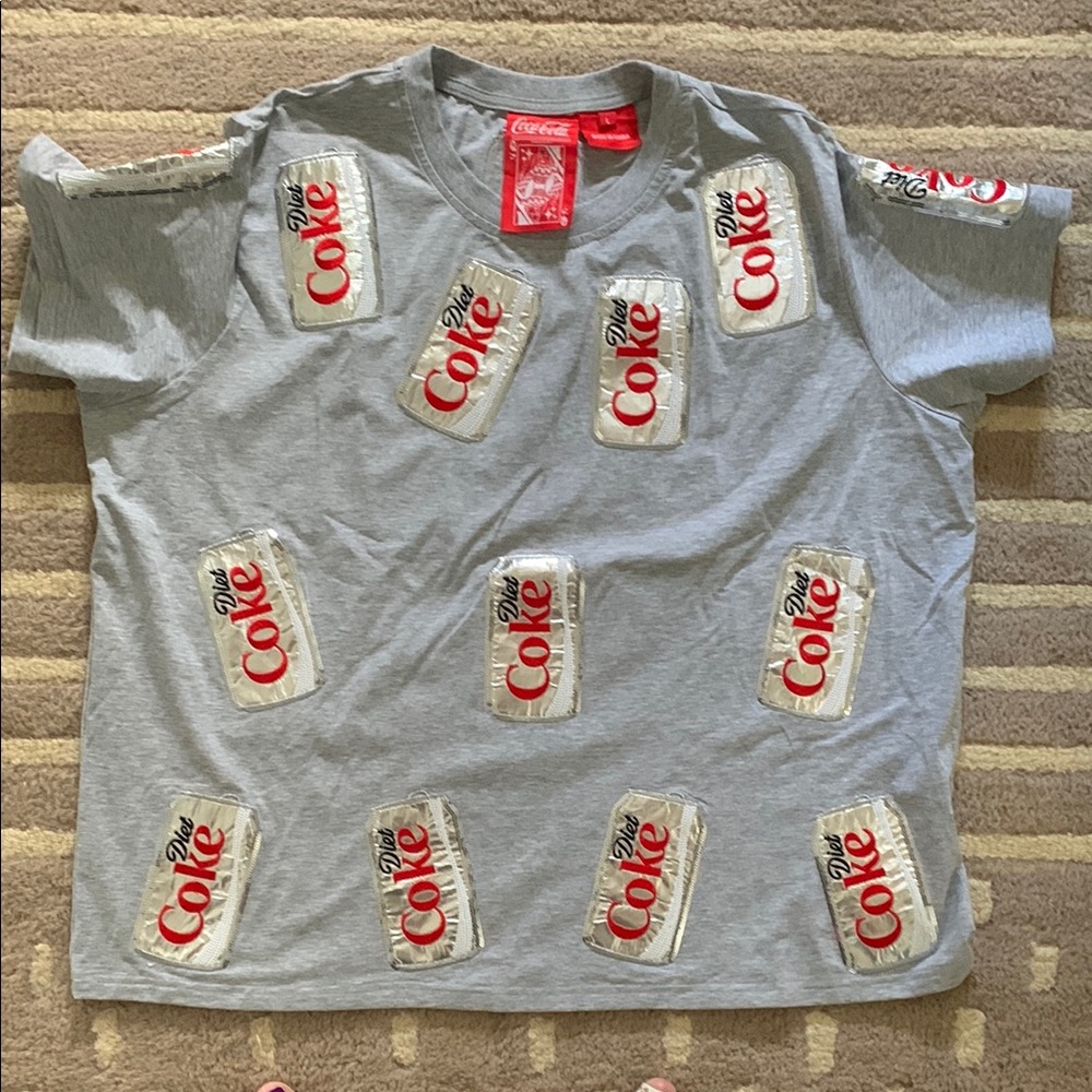 Coca Cola women’s T-Shirt with Diet Coke Can Design